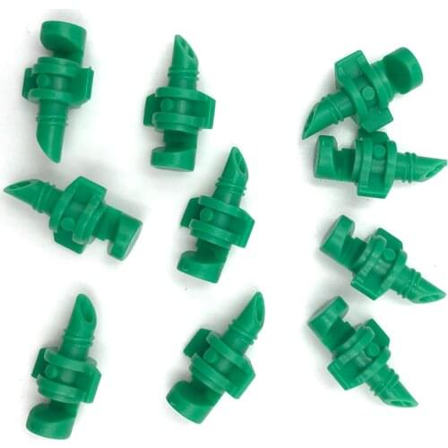 10/50/100pcs/lot Garden Mist Cooling System 180 degrees Micro Refraction Sprayers Sprinkler Head Garden Humidification