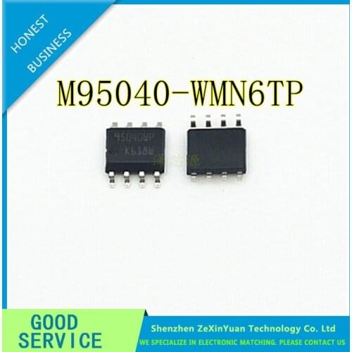 20PCS/LOT M95040-WMN6TP ST 95040WP IC EEPROM 4KBIT 10MHZ 8SOIC ST95040 95040 NEW