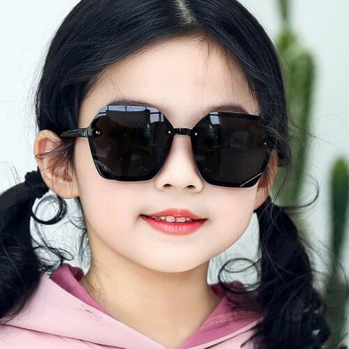 2020 Vintage Children Hexagon Sunglasses Fashion Colorful Gradient Kid Sun Glasses Boy Girl Unisex Retro UV400 Mirror Goggle