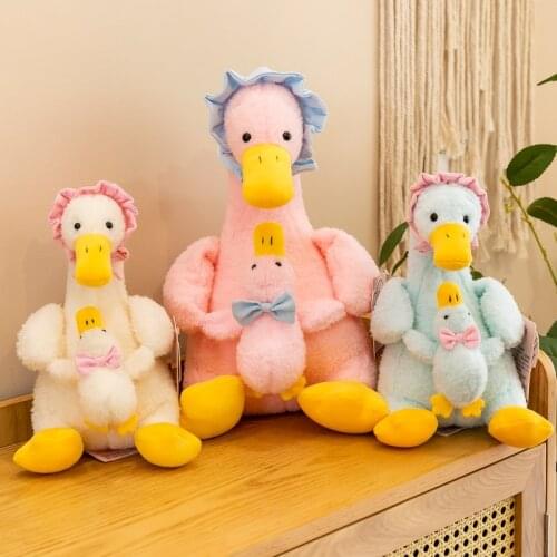 25-35cm Cartoon Duck Plush Toy Stuffed Soft Kawaii Duck Doll Animal Pillow Birthday Wedding Gift for Kids Adult Children Friend