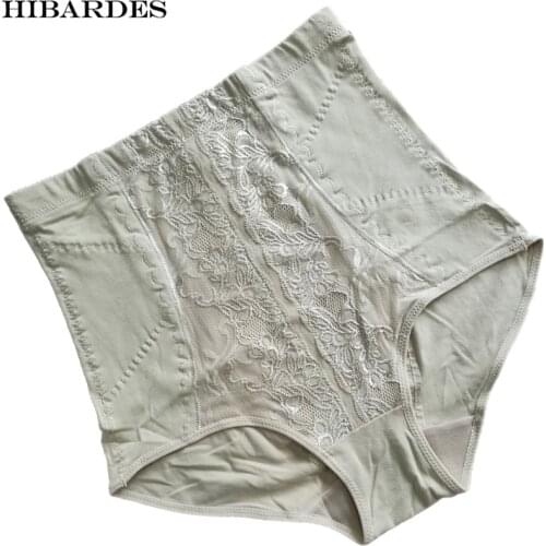 Women High Waist Shapewear Shorts Body Shaper Tummy Control Briefs Pants Cotton Slim Hot Underwear