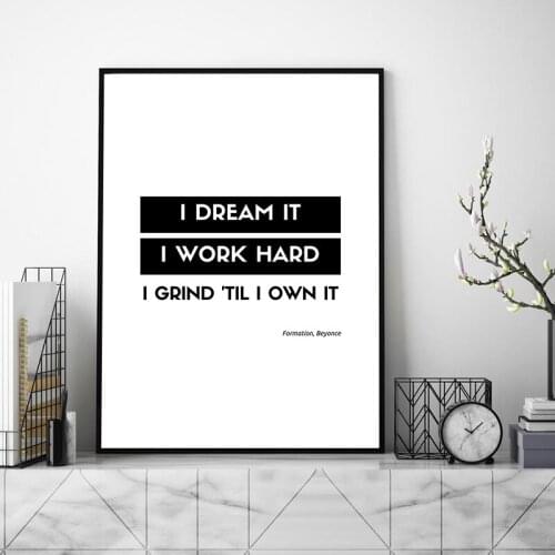 Formation Lyrics Quote Art Print Black White Minimalist Poster Music Wall Art Picture Canvas Painting Fans Gift Home Room Decor