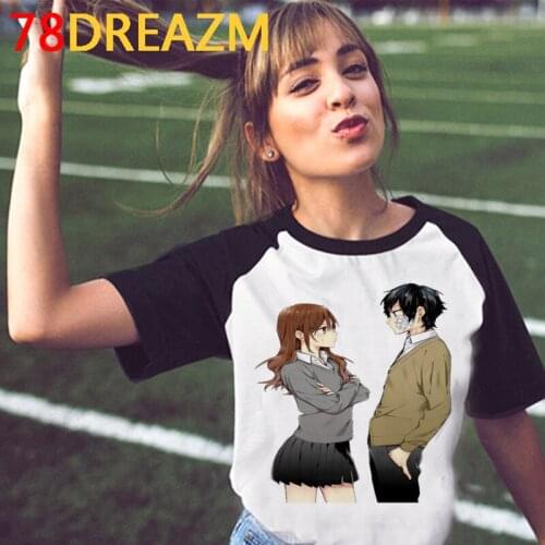Horimiya Hori San to Miyamura Kun t-shirt top tees women harajuku kawaii couple clothes plus size grunge t shirt plus size