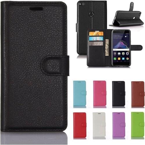 Leather Flip Case For Huawei P8 Lite 2017 Case P8Lite (2017) Wallet Cover Funda honor 8 lite NOVA LITE/GR3 2017 Phone Coque 5.2"