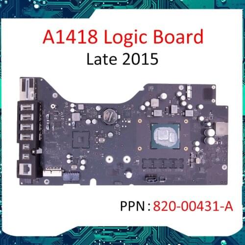 A1418 Late 2015 i5 3.1GHz 8GB 4K 820-00431-A MK452 Logic Board MOTHERBOARD mainboard FOR iMac 21.5"