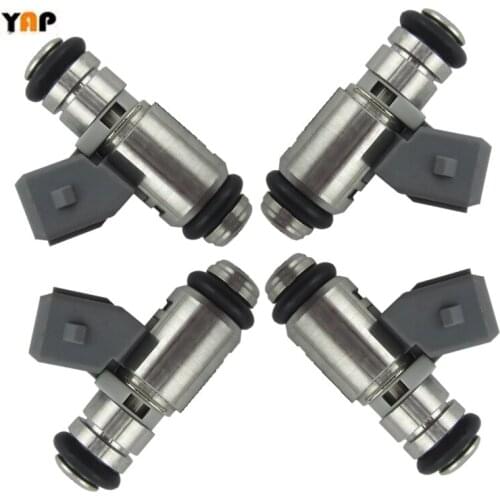 NEW FUEL INJECTOR (4) FOR FITVolkswagen GOLl PARTI SANTANA SAVEIRO 1.6L 1.8L L4 IWP044 50100802 1998-2004