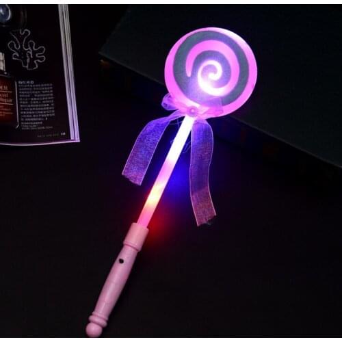 Manufacturers wholesale luminous lollipops, concerts, fairies, night market toys