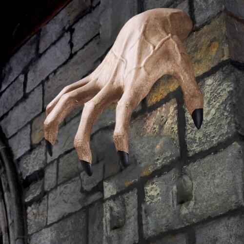 1Pc Halloween Props Skeleton Ghost Hand Witch Hand Shape Toy for Prank Decoration Halloween Party