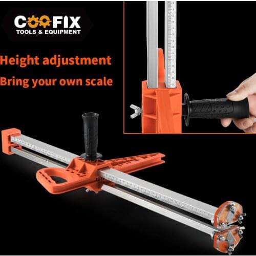 COOFIX Manual Gypsum Board Cutting tool Hand Push Drywall Cutting Artifact Tool Stainless Steel Woodworking Cutting Board Tools