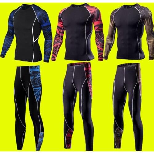 S-4XL Men Big Size Sports Suit Mens Fitness Sportswear Plus Size Man Gym Clothing Keep Warm Running Jogging Sets