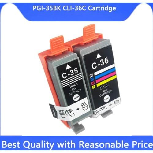 PGI-35 CLI-36 Compatible Ink Cartridge for Canon PIXMA IP100B IP100 iP110 IP100 iP110 TR150 with battery Printer