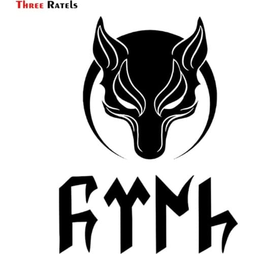 Three Ratels TZ-1450#15.9*12cm Turk wolf turkey car stickers funny auto sticker decals