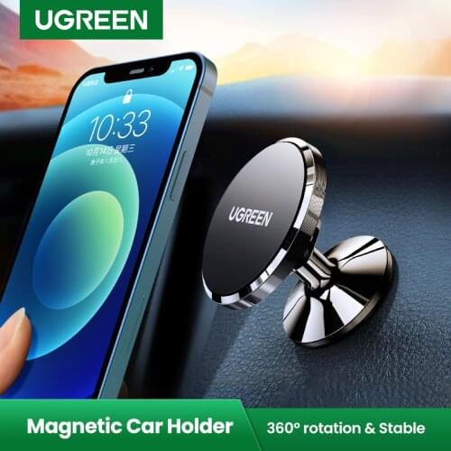 Ugreen Magnetic Phone Holder for iPhone X 8 Samsung S9 Plus Car Holder for Phone in Car for Dashboard Mobile Phone Holder Stand