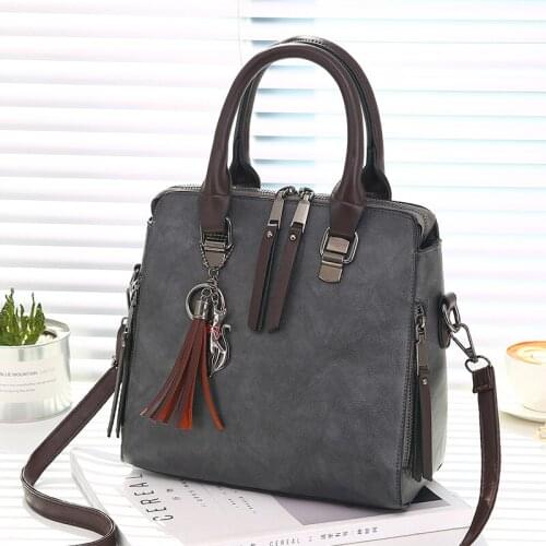YINGPEI Women Bag Vintage Casual Tote Fashion Women Messenger Bags Top-Handle Shoulder Handbag Purse Wallet Leather 2018 New