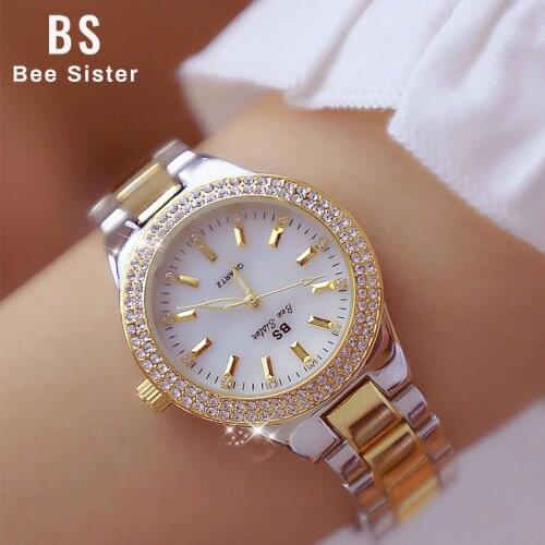 Reloj mujer fashion gold women watches brand luxury ladies watch waterproof stainless steel dress watch relogios femininos 2019