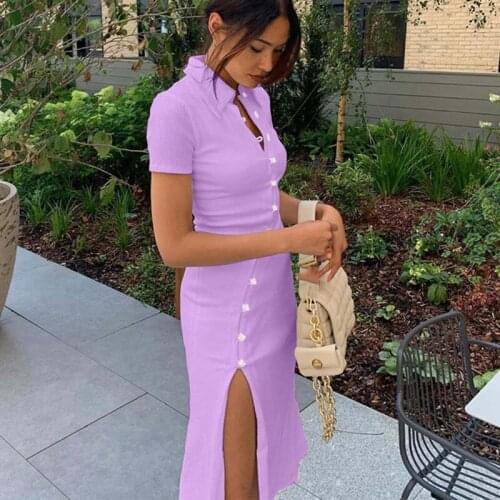 Women Dress Elegant Long Dress 2021 Bodycon Dress Short Sleeve Summer Dresses Mujer Vestidos