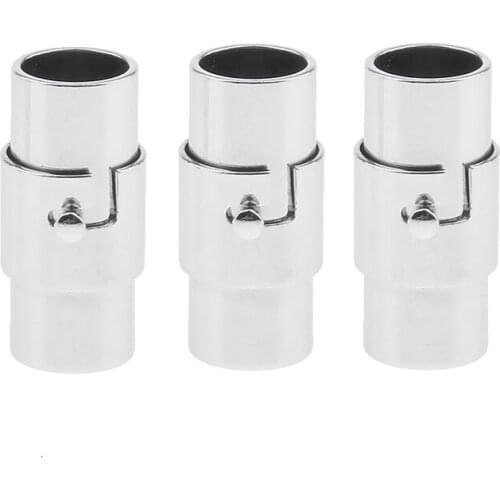 10pcs Copper Magnetic Clasps Jewelry Findings Making DIY Connected Clasps Fit 4/5/6/8mm Leather Cord Necklace Bracelets Handmade