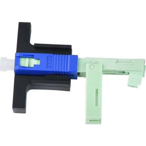 100PCS Embedded SC UPC Field Assembly Optical Connector SC FTTH holder Fiber Fast Connector with Fiber Quick Connector