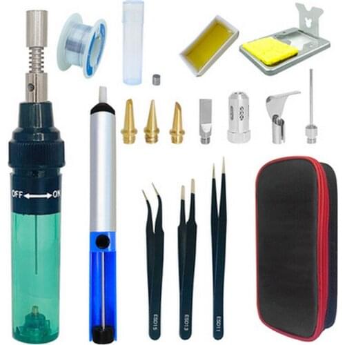 1300 Degrees Pen Type Gas Soldering Iron 3 In 1 Multi-function Welding Soldering Irons Repair Tools for Electronic Products