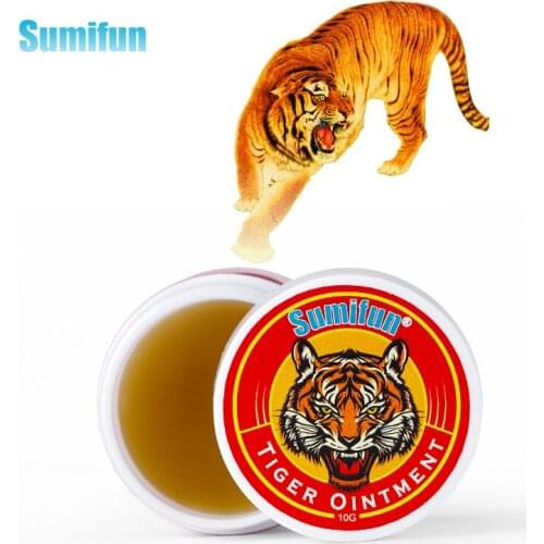Sumifun 2Pcs 20G Tiger Balm Cream Joint Headache Cooling Oil Dizziness Relief Arthritis Muscle Medical Tiger Ointment