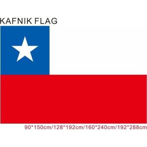 2018 The Chile Flag Polyester Flag 192*288 CM High Quality Cheap Price In-kind Shooting
