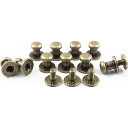 8mm*6mm*8mm Antique Brass monkhead Metal Screw Back Spike Studs Punk Rock Rivets Nailheads Free Shipping Wholesale High Quality