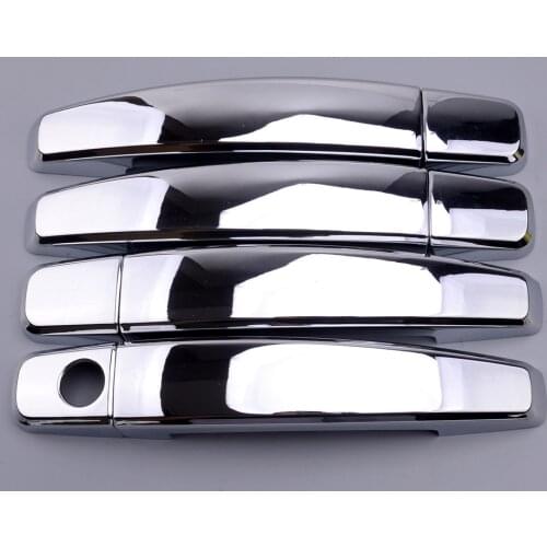 8Pcs/Set ABS Chrome Exterior Door Handle Cover Trim Fit for Vauxhall Antara Corsa Insignia Meriva Insignia Saloon Opel Zafira B