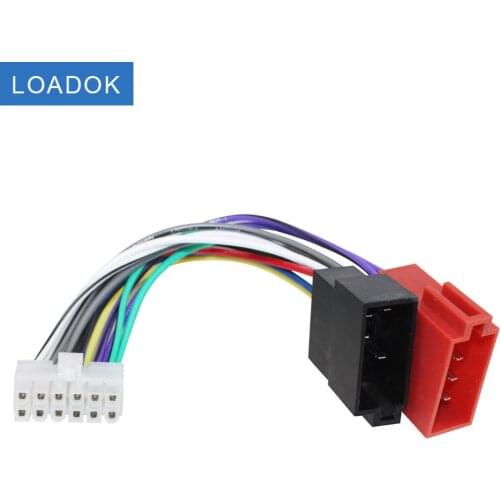 Car 12Pin Power Speaker Wire for Pioneer DEH 343 R 344 345 424 425 433 434 Stereo Radio Wiring Harness Connector Adapter Cable