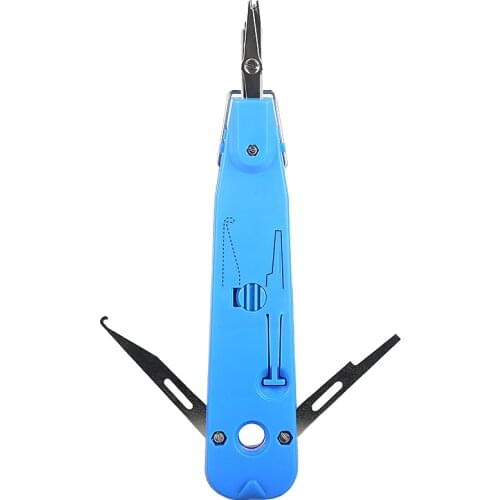 Economic 110 wire cutter Telecom pliers knife tool for voice module network cable patch panel telephone
