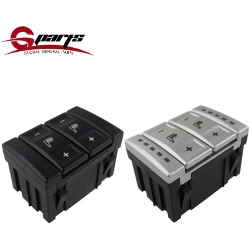 G-Parts Silver Black Control Switch Seat Heating Button Control Switch Fit For Ford Mondeo MK 4 S-MAX Galaxy MK 3 6M2T-19K314-AC