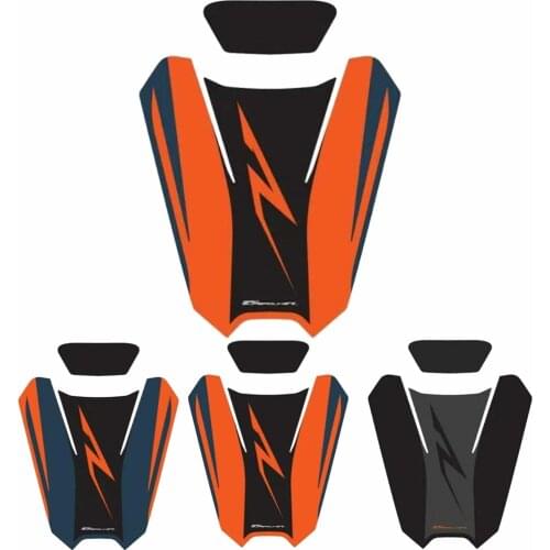 Motorcycle Passenger Rear Pillion Seat Cover Graphic Decal Hump Graphic Sticker For KTM 1290 Superduke R 2020 2021