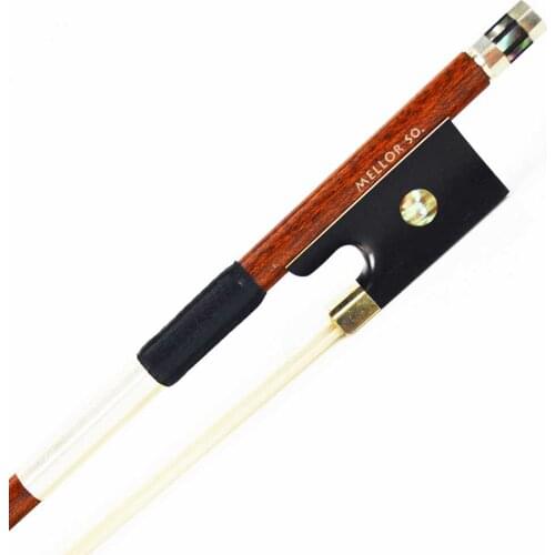 Carbon Fiber Violin Bow Wood Skin Mellow Sweet Tone Well Balance Master Handmade For Soloist MELLOR S1 Violin Parts Accessories