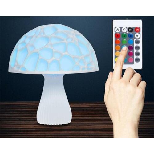 Moon Desk Lamp Birthday Gift Bedside 3D table lamp new unique creative desk lamp remote control USB charging LED Night Light