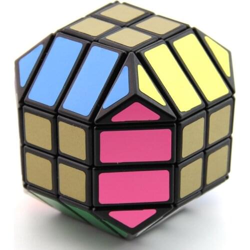 Original High Quality LanLan 4x4 12 Rhombic Magic Cube Speed Puzzle Christmas Gift Ideas Kids Toys For Children