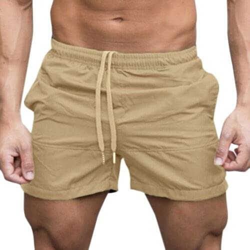 Popular Style Beach Pants Mens Shorts Solid Color Khaki Gray Black Army Green Dark Blue Board Shorts
