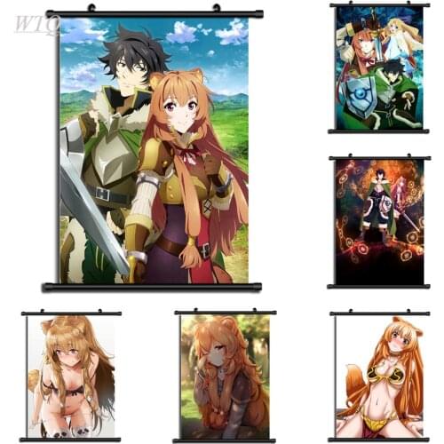 Tate No Yuusha No Nariagari Anime Manga Wall Poster Canvas Painting Wall Decor Poster Wall Art Picture Room Decor Home Decor