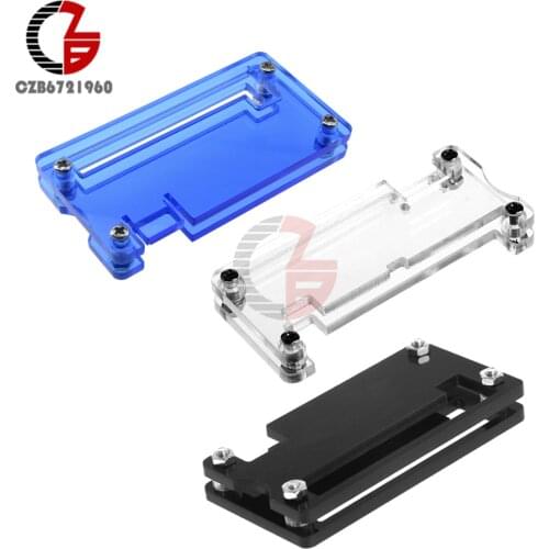 Transparent Blue Black Acrylic Protection Case Cover Box for Raspberry Pi Zero Camera