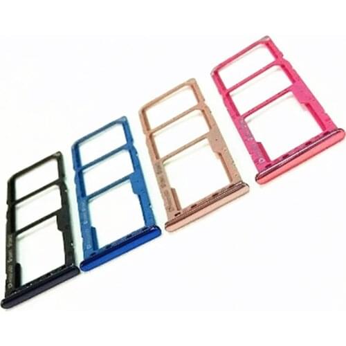 For Samsung Galaxy A7 2018 A750F Dual Single SIM Card Tray SD Holder Slot