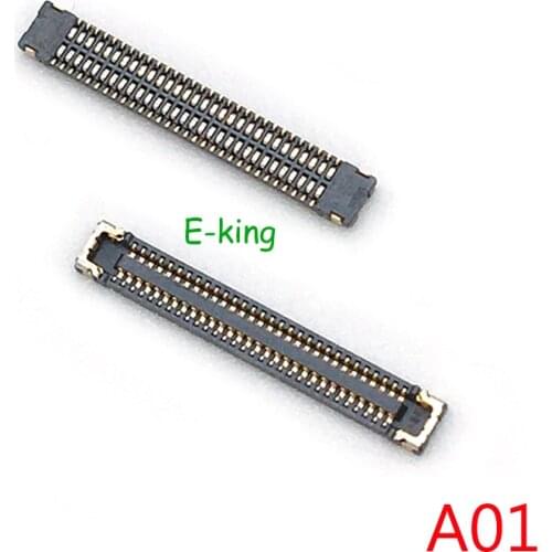 10PCS For Samsung Galaxy A01 A015 A20e LCD Display Screen FPC Connector On Board On Flex Cable