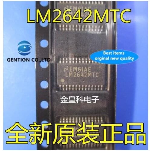 10PCS LM2642MTC LM2642 TSSOP28 【 】 switch controller chip in stock 100% new and original