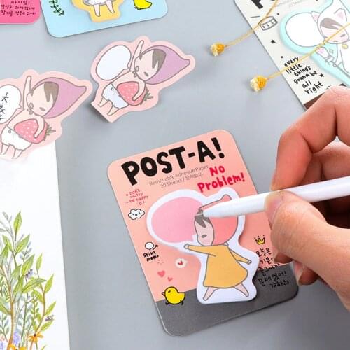 36PCS/LOT Cute Little red riding Girl hood Pad paper Sticky Notes Notepad Memo Stationery Papeleria school Office supplies