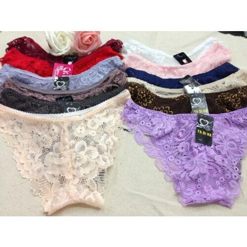 360 pcs wholesale Sexy lace princess briefs ladies underwear