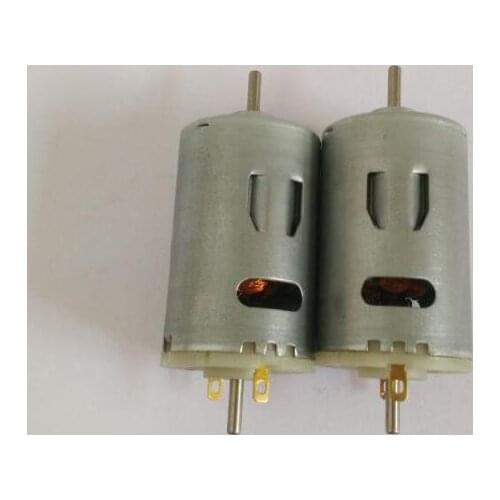 550 DC motor double shaft 12V brush rubber cover motor 550SA-18290-85 diy model tools