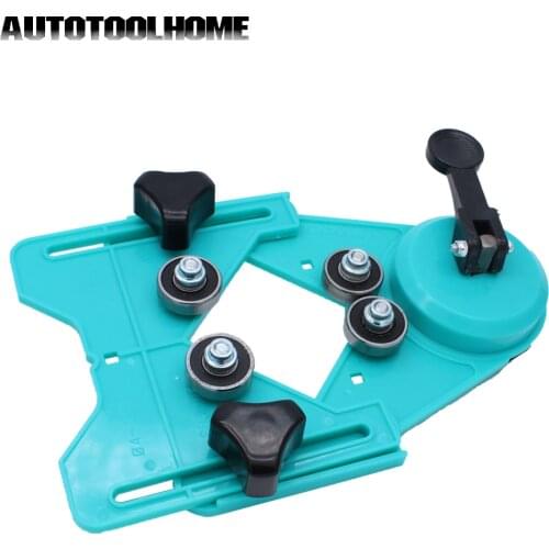 9PCS 4-83mm Drill Guide Vacuum Base Sucker with 5-50mm Diamond Coated Glass Drill Bit Fit Tile Glass Hole Saw Openings Locator