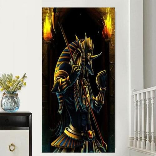 5D DIY Diamond Embroidery Egypt Anubis Men 3d Picture Of Rhinestone Diamond Painting Mosaic diamond art Egypt God ,EE1790