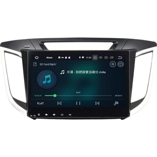 Android 8.0 Car Stereo DVD Radio GPS Multimedia for Hyundai creta ix25 2014-2016 4GB RAM Bluetooth WIFI USB Mirror-link 32GB ROM