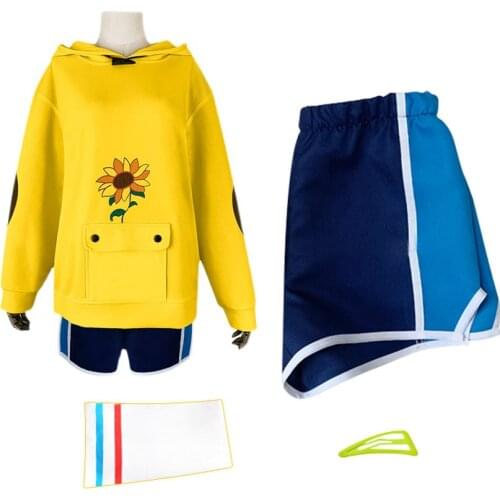 Wonder Egg Priority Costume Ohto Ai Cosplay Anime Hoodies Shorts Girls Women Cute S-XXL