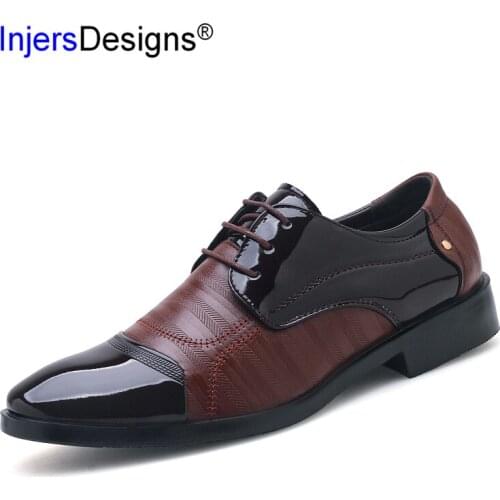 Мужские кожаные туфли INJERSDESIGNS China At AliExpress