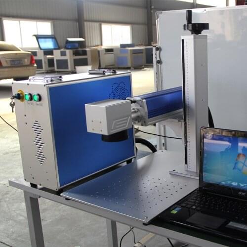Desk Type Easy Operation Fiber Laser Marking Machine Hobby Used 20w 30w 50w Jewelry Silver Laser Engraving Machine