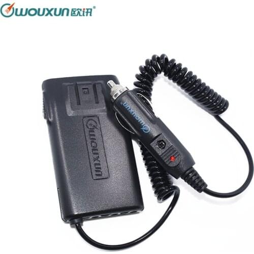Original Wouuxn KG-UVD1P 12-24V Car Charger Battery Eliminator for Wouxun Portable Radio Walkie Talkie kg uv-6d Two Way Radio